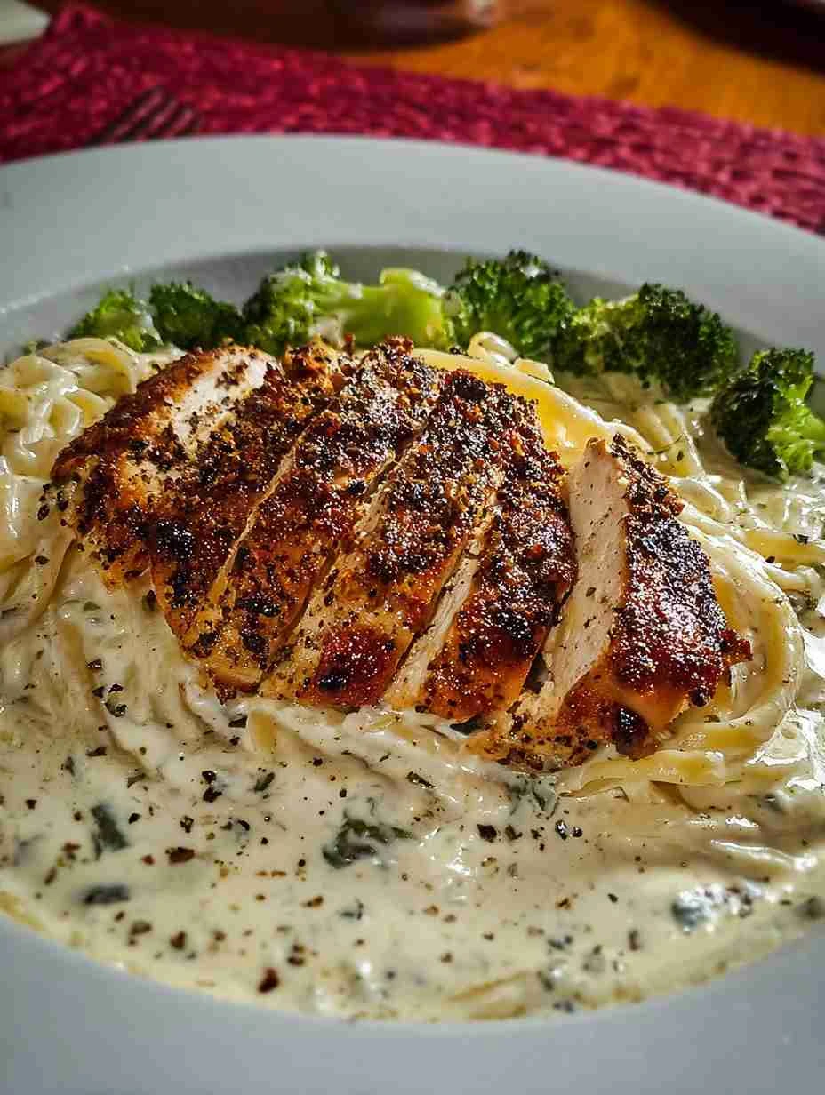 Chicken Alfredo With Angel Hair Pasta And Broccoli Delights! Chicken Alfredo Angel Hair Pasta Broccoli Delights