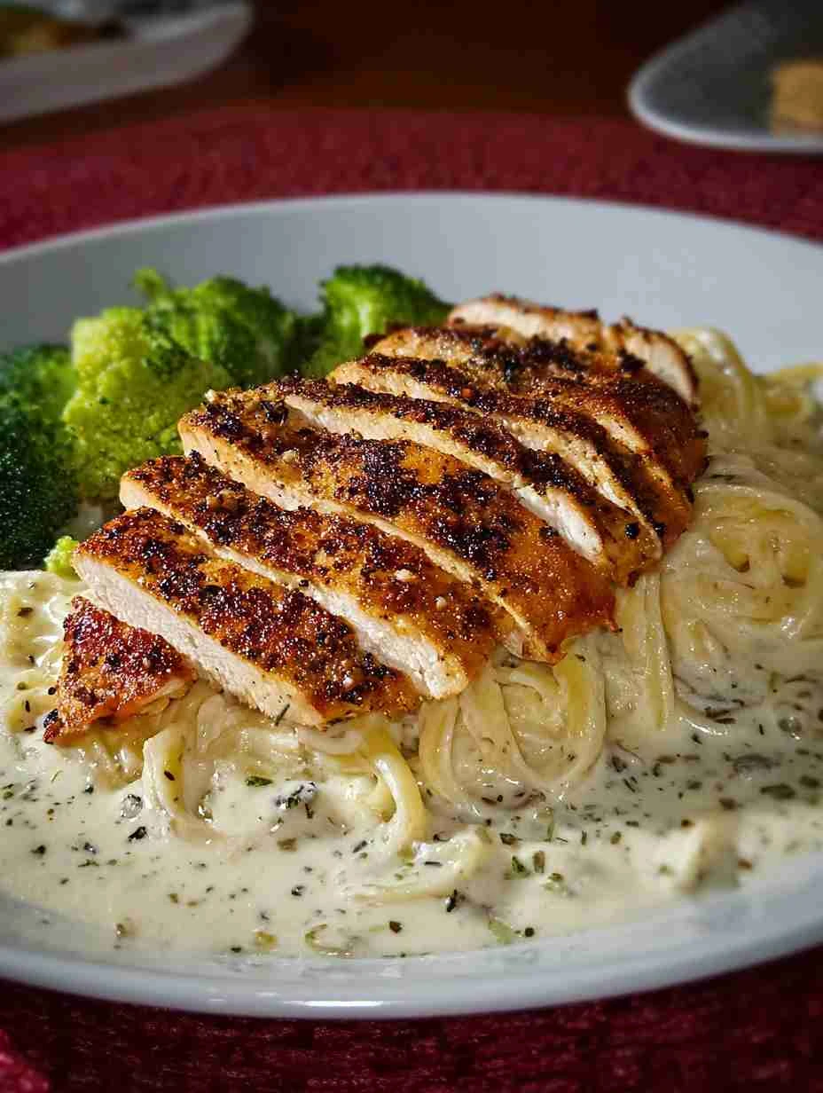 Chicken Alfredo With Angel Hair Pasta And Broccoli Delights! Chicken Alfredo Angel Hair Pasta Broccoli Delights