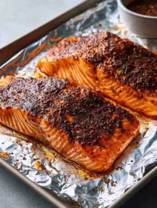 Chili Maple Glazed Salmon Recipe