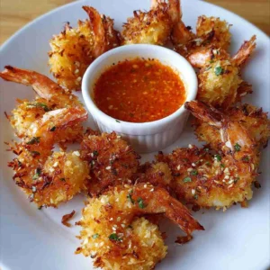 Coconut Shrimp with Sweet Chili Mayo