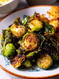 Crispy Shaved Brussel Sprouts