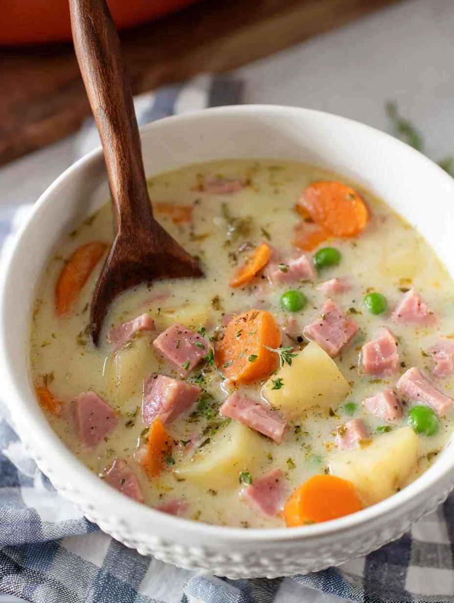 Crockpot Ham And Potato Soup Crockpot Ham Potato Soup