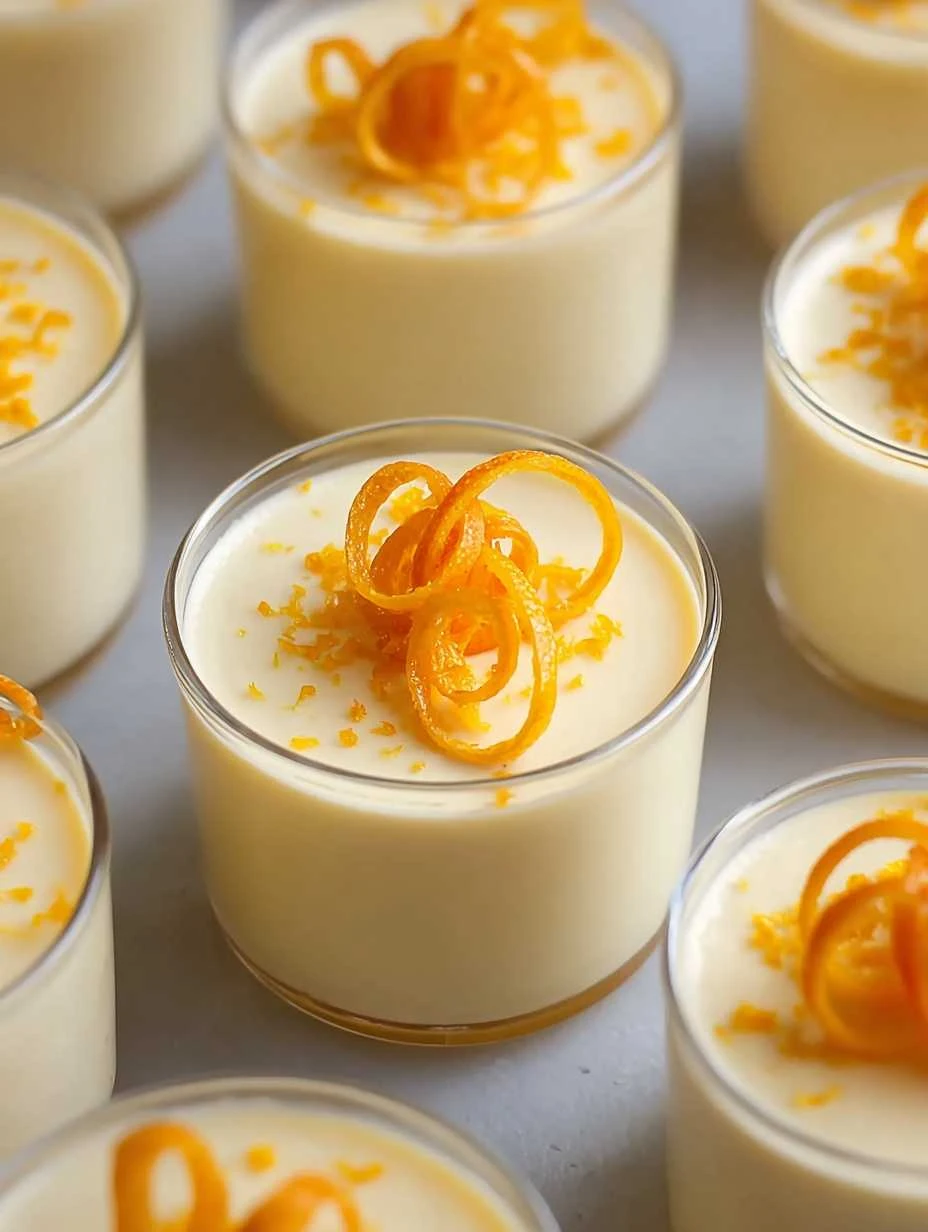 Decadent Creamy White Chocolate Orange Mousse to Savor