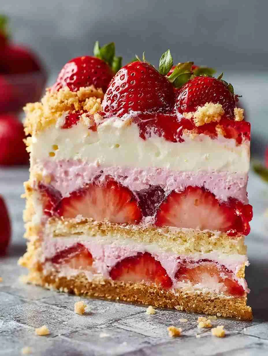 Decadent Strawberry Shortcake Cheesecake That Wows Every Bite Decadent Strawberry Shortcake Cheesecake That Wows Every