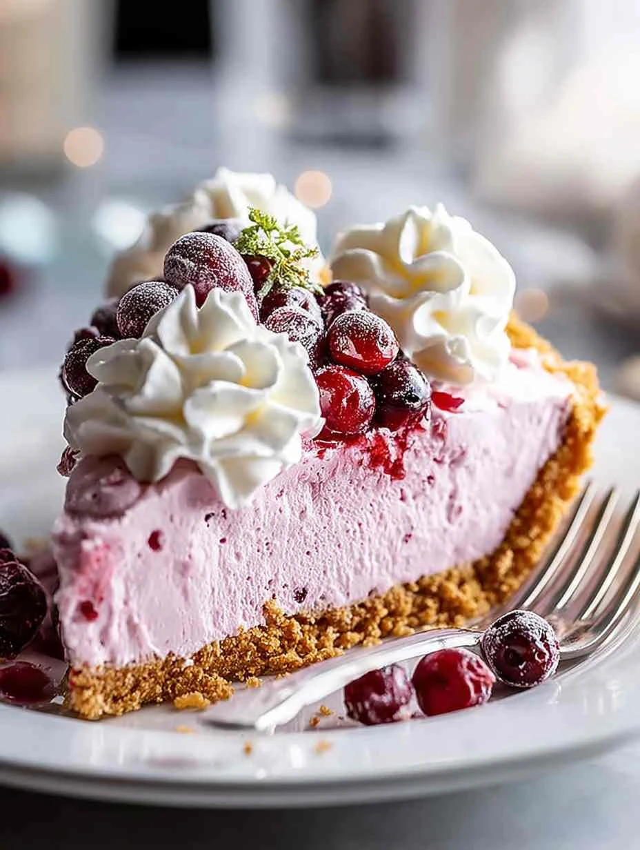 Delightful Cranberry Mousse Pie For Your Holiday Table Delightful Cranberry Mousse Pie Your Holiday Table