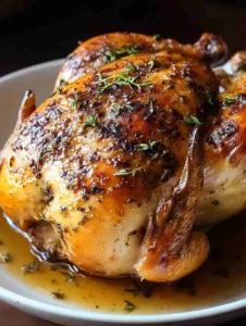 Perfectly Juicy Crockpot Whole Chicken with Only 6 Ingredients