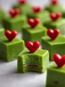 Christmas Mini Grinch Fudge Recipe
