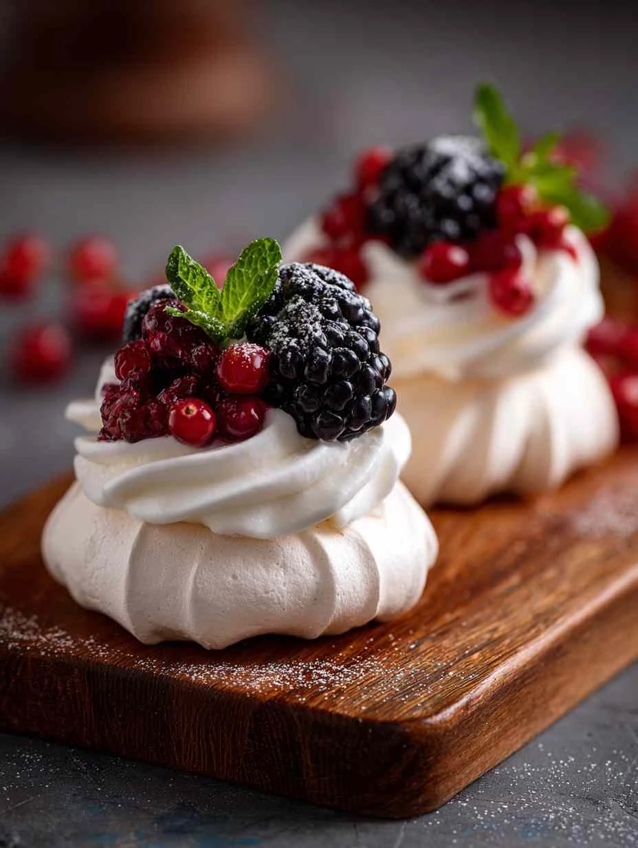 Easy Christmas Mini Pavlovas Recipe Best Toppings For Mini Pavlovas Gluten-free Mini Pavlova Christmas Make Ahead Christma...