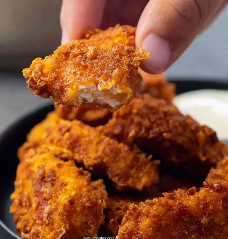 Easy Crispy Buffalo Tofu Bites Recipe Buffalo Tofu Bites Air Fryer Spicy Vegan Buffalo Tofu Bites Best Sauce For Buffalo T...