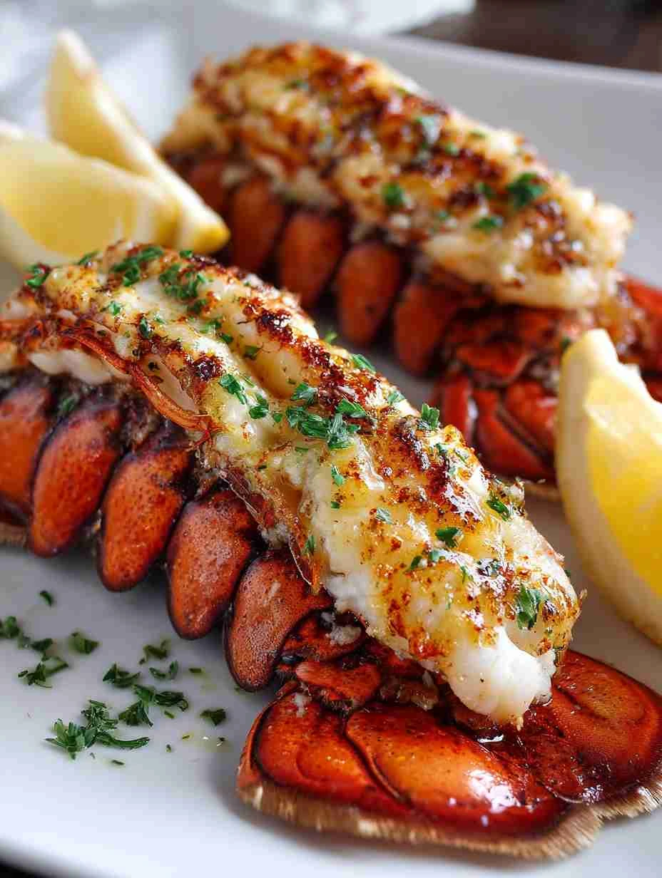 Easy Garlic Butter Lobster Tails Recipe Best Garlic Butter For Lobster Lobster Tails With Garlic Butter Sauce How To Make ...