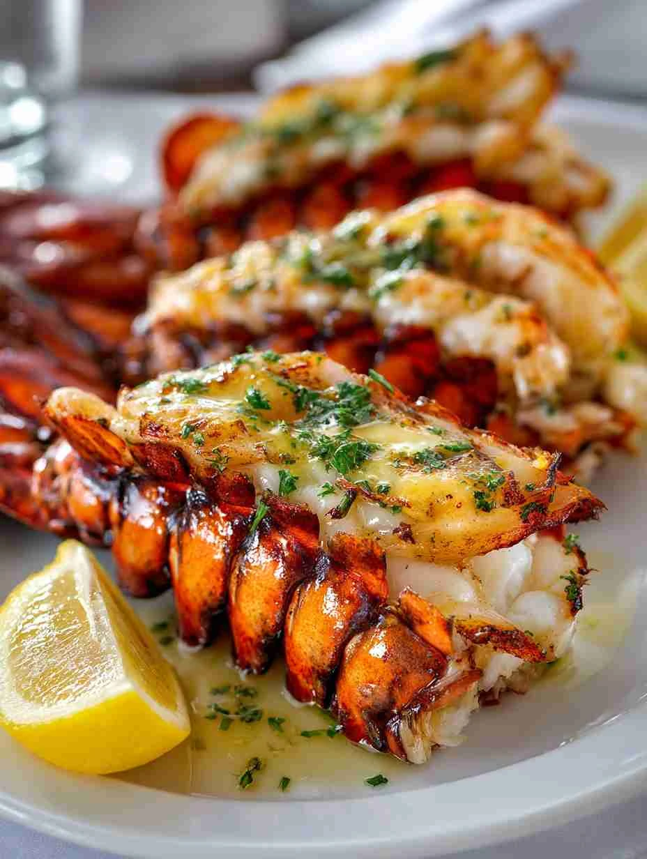 Easy Garlic Butter Lobster Tails Recipe Best Garlic Butter For Lobster Lobster Tails With Garlic Butter Sauce How To Make ...