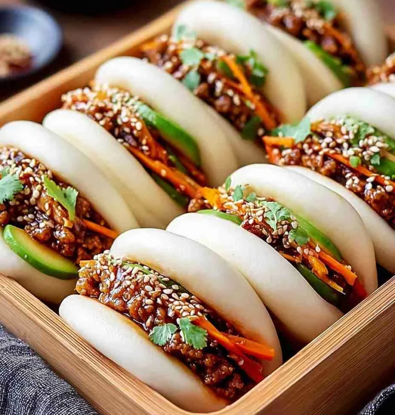 Easy Homemade Bao Buns Recipe Fluffy Bao Bun Dough From Scratch Best Bao Buns Filling Ideas How To Steam Bao Buns Perfectl...