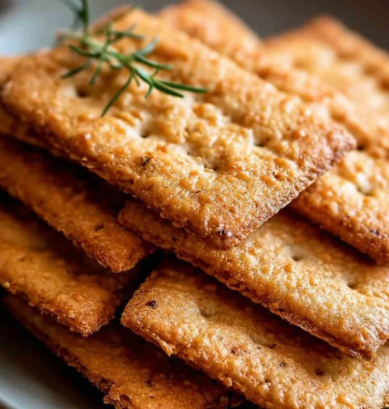 Easy Homemade Cheese Crackers Recipe Best Cheese Crackers Recipe For Families Gluten-free Cheese Crackers Homemade DIY Che...