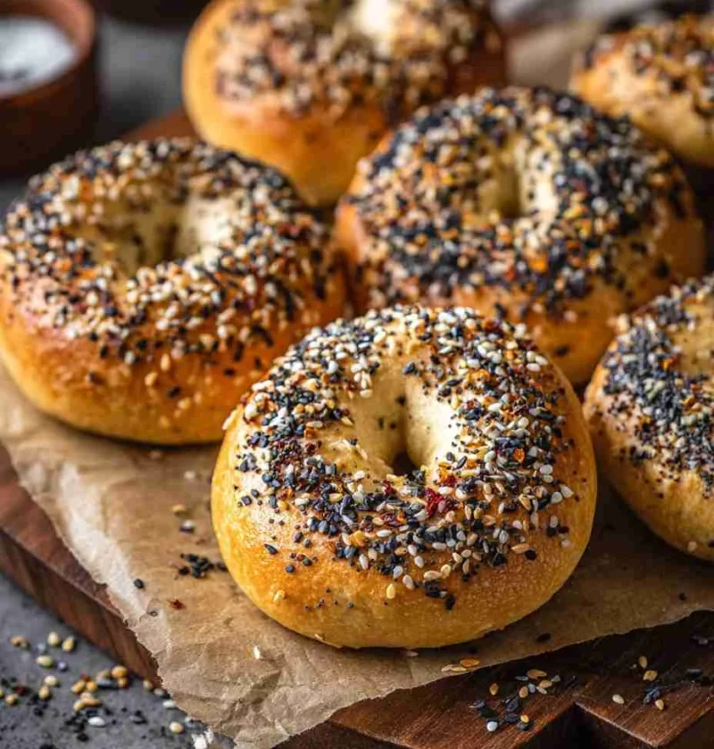 Easy New York Style Bagel Recipe Homemade NY Style Bagel Tutorial Best New York Bagel Baking Tips How To Make Authentic Ne...
