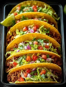 Oven-Baked Cheesy Tacos You’ll Crave Again and Again