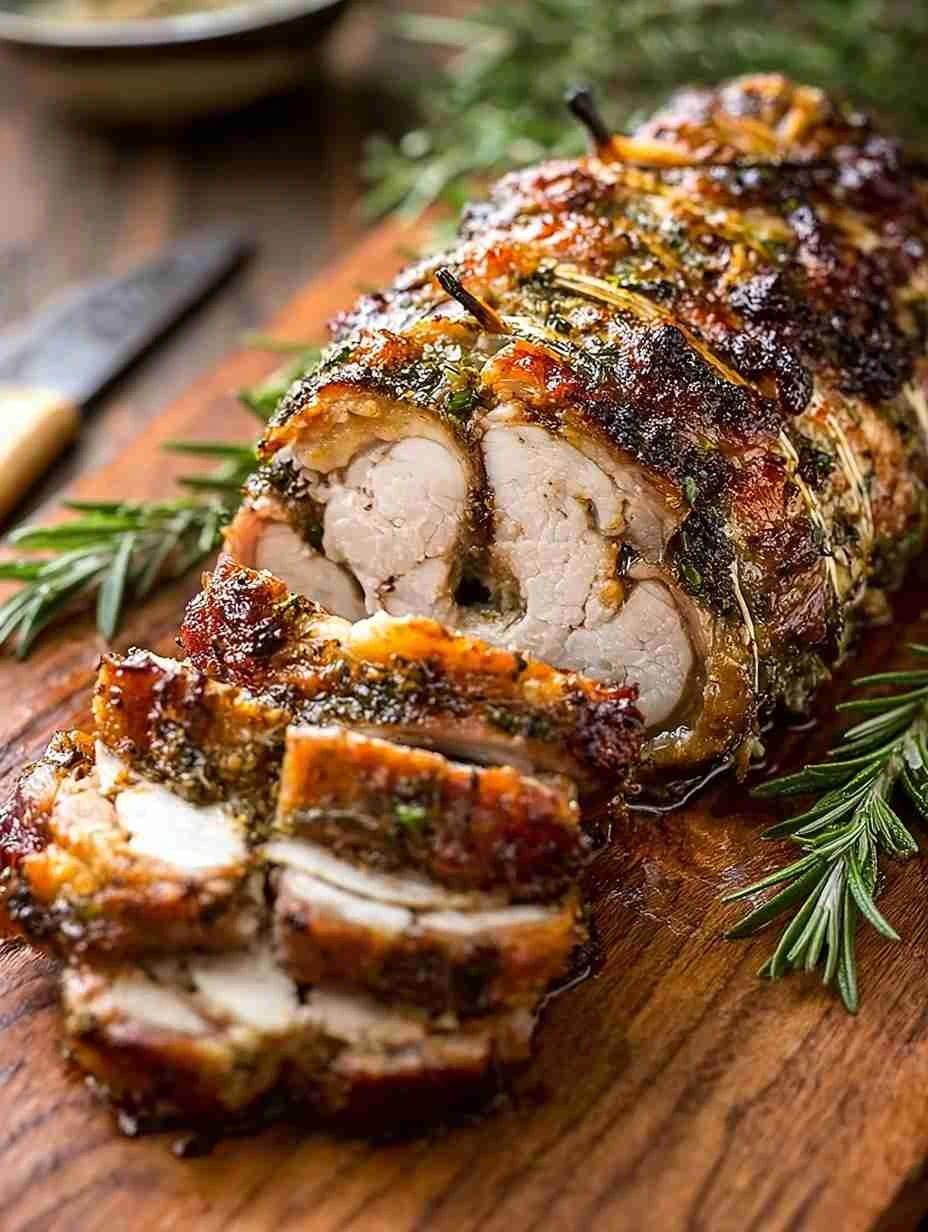 Easy Porchetta Recipe For Beginners Juicy Porchetta Italian Recipe Homemade Italian Porchetta Comfort Food Step-by-step Po...