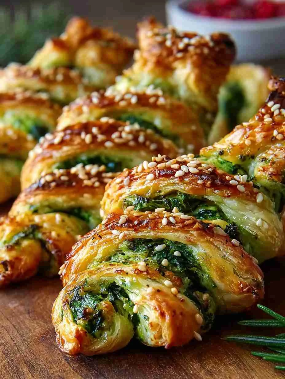 Easy Spinach Ricotta Puff Pastry Recipe Flaky Spinach Puff Pastry Christmas Tree Holiday Spinach Ricotta Appetizer Ideas M...