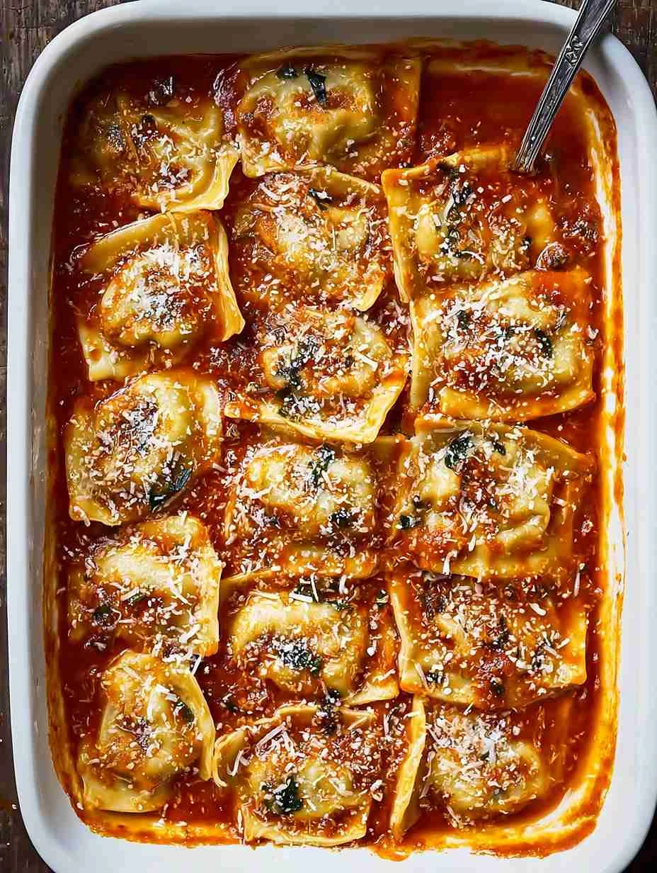 Easy Viral Baked Dumplings Recipe One-pan Dumplings Comfort Food Best Baked Dumplings For Dinner Quick One-pan Baked Dumpl...