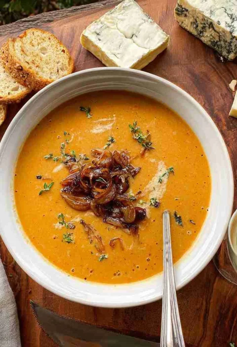 Fall Harvest Soup Recipe Hard Cider Soup Cooking Tips Smoked Cheddar Brie Soup Ideas Autumn Harvest Cider Soup Guide Gourm...
