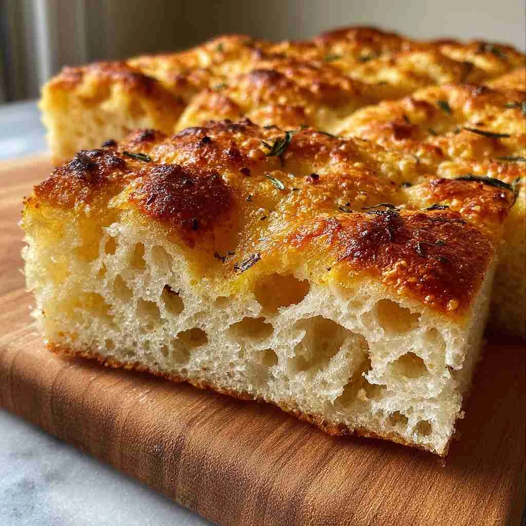 Garlic Parmesan Focaccia