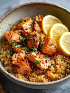 Gochujang Baked Quinoa with Slow Roasted Salmon: An Incredible Ultimate Recipe for 7 Ingredients