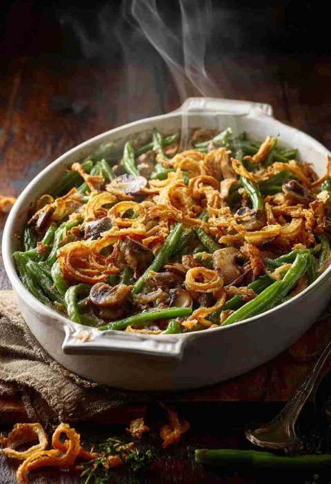 Green Bean Casserole Recipe Easy Vegan Green Bean Casserole Recipe Best Cheese For Green Bean Casserole Low Carb Green Bea...
