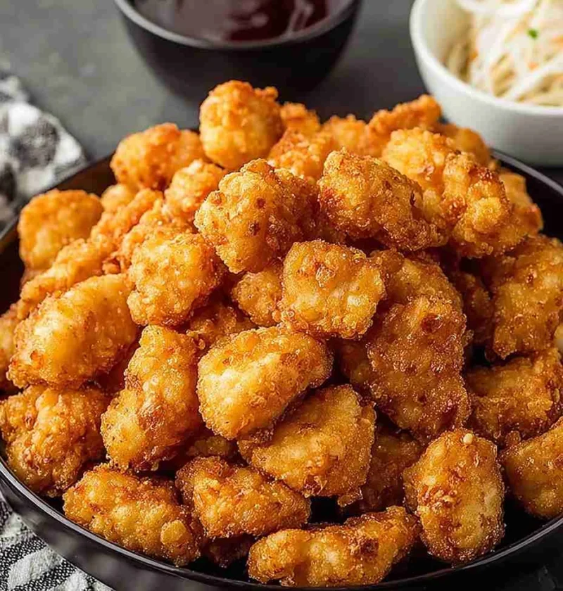 Homemade Crispy Popcorn Chicken Recipe Best Crispy Popcorn Chicken At Home How To Make Crispy Popcorn Chicken Crispy Popco...