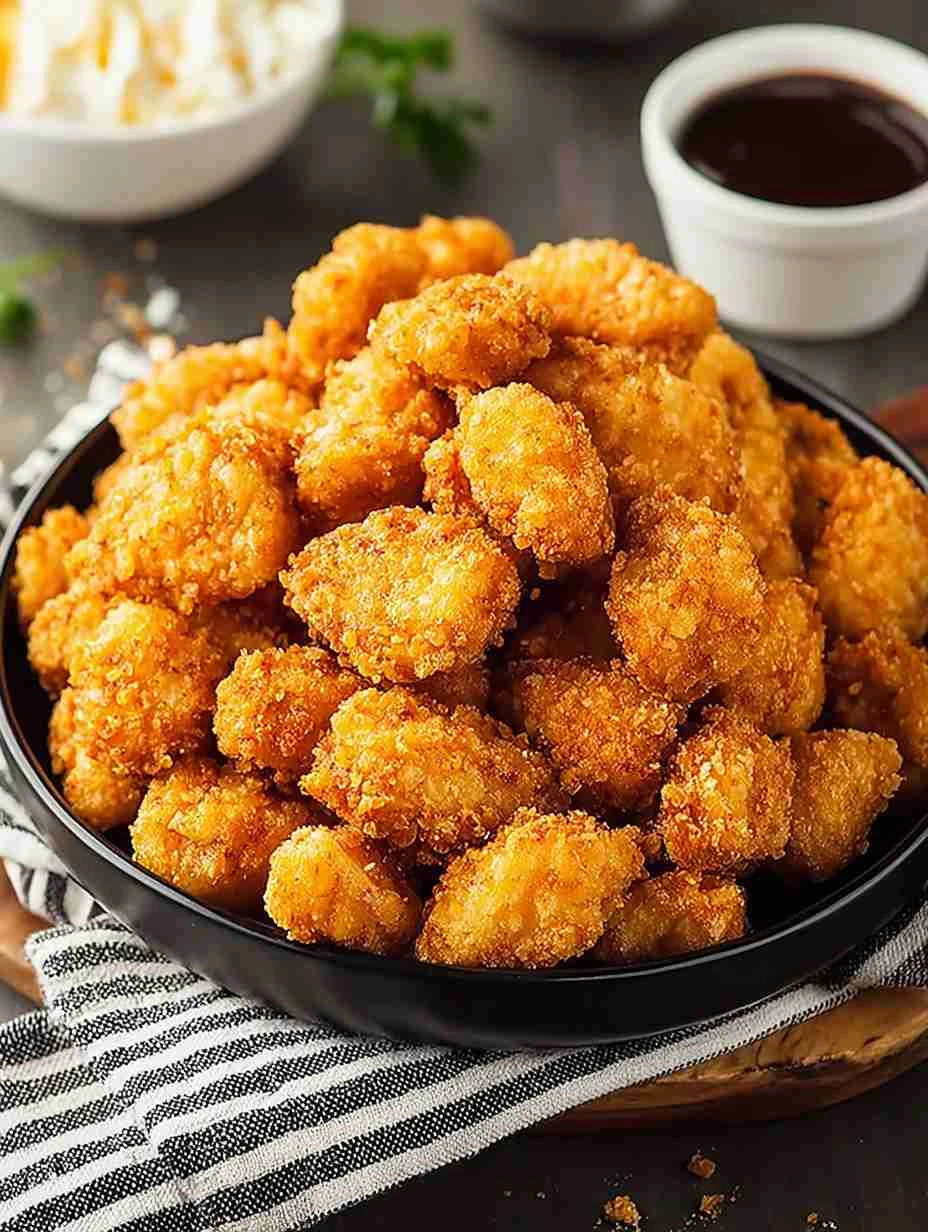Homemade Crispy Popcorn Chicken Recipe Best Crispy Popcorn Chicken At Home How To Make Crispy Popcorn Chicken Crispy Popco...