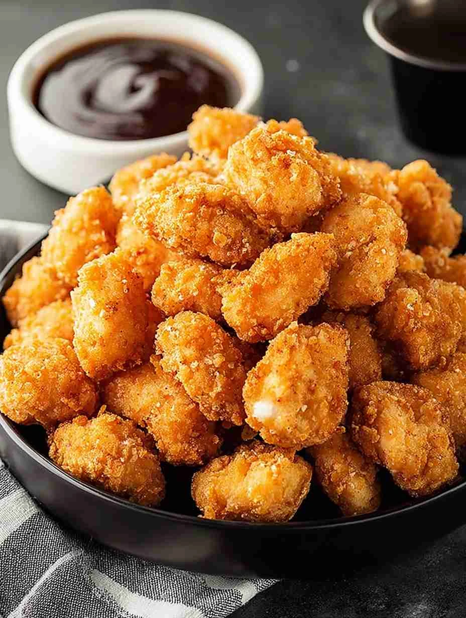 Homemade Crispy Popcorn Chicken Recipe Best Crispy Popcorn Chicken At Home How To Make Crispy Popcorn Chicken Crispy Popco...