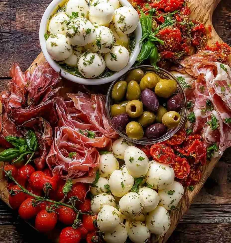 How To Make An Antipasto Platter For A Party Best Mediterranean Appetizers For Get-togethers Easy Antipasto Tray Ideas For...