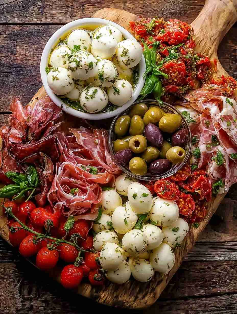 Antipasto Platter: Easy Mediterranean Appetizer for Parties