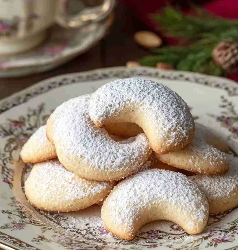 Irresistible Almond Crescent Cookies For Sweet Cravings Irresistible Almond Crescent Cookies Sweet Cravings