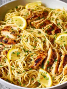 Lemon Chicken Pasta