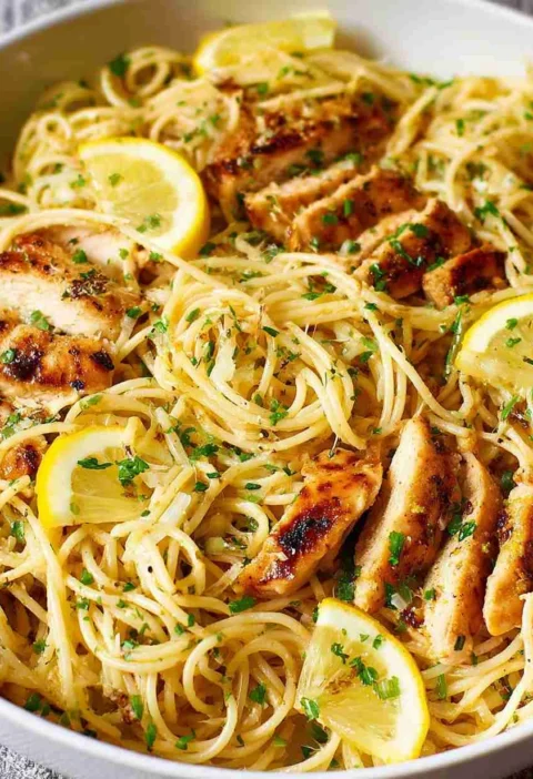 Lemon Chicken Pasta Lemon Chicken Pasta