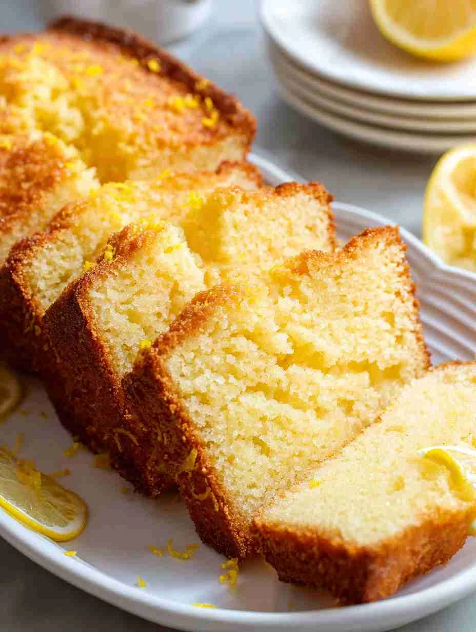Lemon Pound Cake Recipe