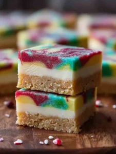 Marble Sugar Cookie Bars that Spark Joy This Holiday Season