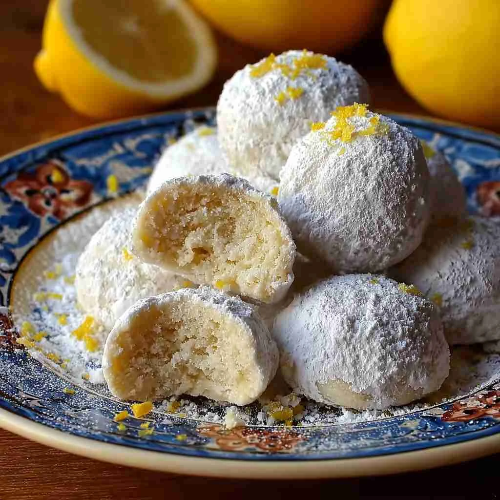 Meyer Lemon Meltaways Amazing Tender Treat