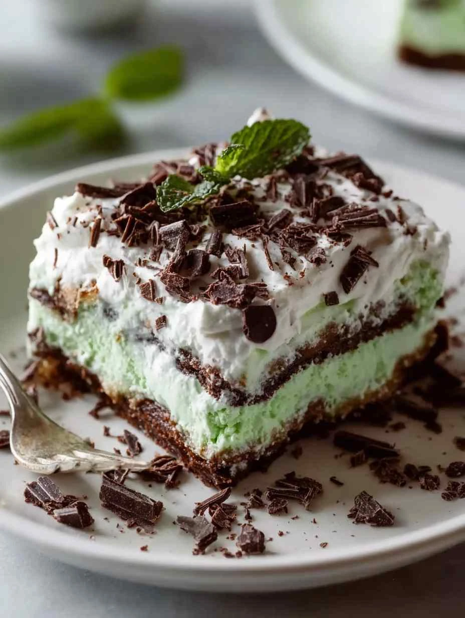 Mint Chip Dessert Lasagna Mint Chip Dessert Lasagna