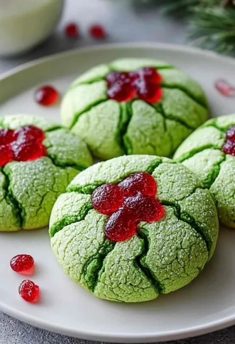 Minty Grinch Cookies: Bake Your Festive Joy Today Minty Grinch Cookies Bake Your Festive Joy