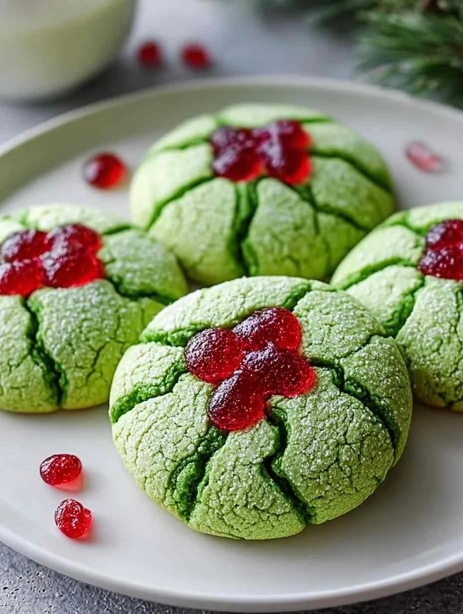 Minty Grinch Cookies: Bake Your Festive Joy Today