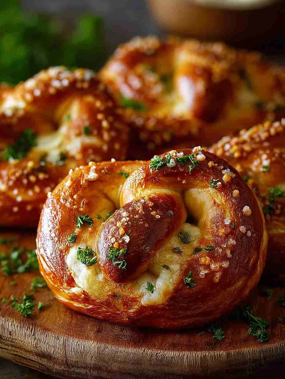 Mozzarella Stuffed Soft Pretzels Mozzarella Stuffed Soft Pretzels Discover Method