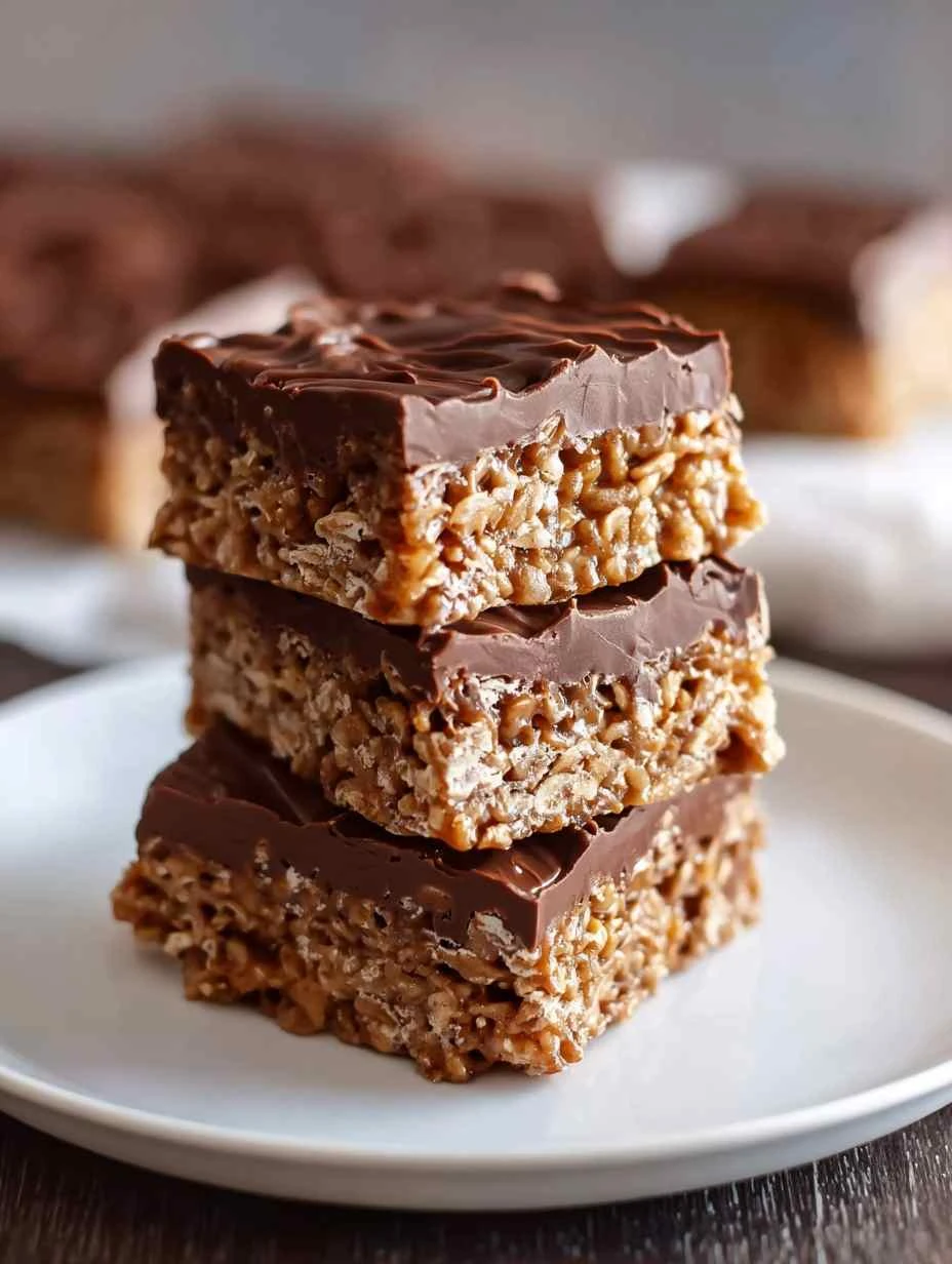 No Bake Chocolate Oatmeal Bars Bake Chocolate Oatmeal Bars