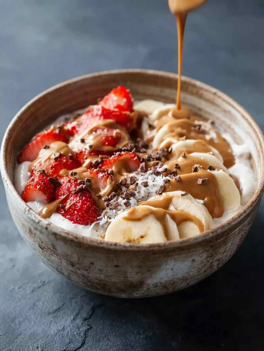 Peanut Butter Yogurt Bowl Peanut Butter Yogurt Bowl