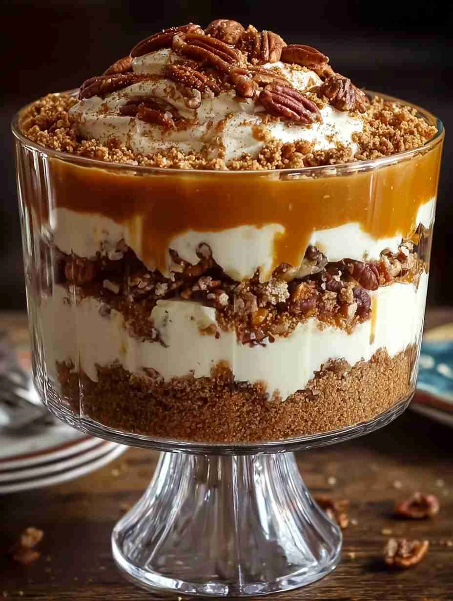 Pecan Pie Cheesecake Trifle Recipe Best Pecan Pie Cheesecake Trifle How To Make Pecan Pie Cheesecake Trifle Pecan Pie Chee...