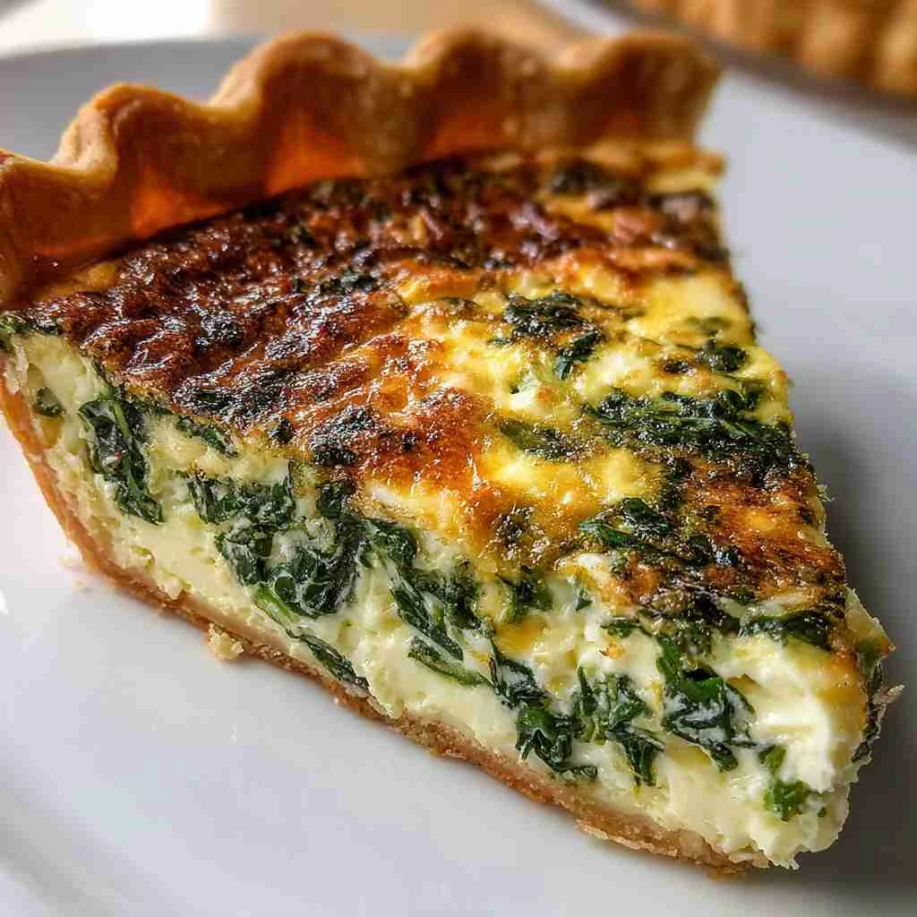 Ricotta Spinach Quiche