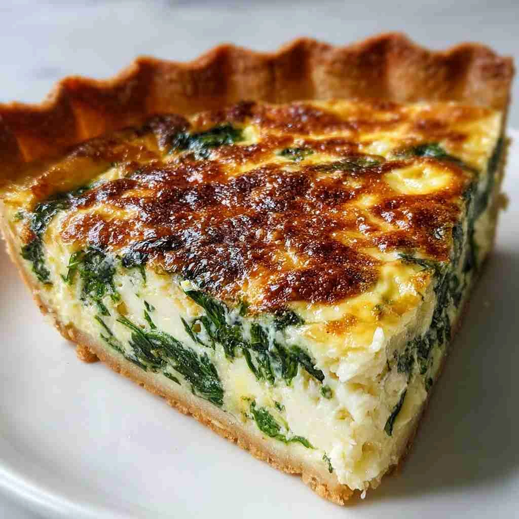 Ricotta Spinach Quiche