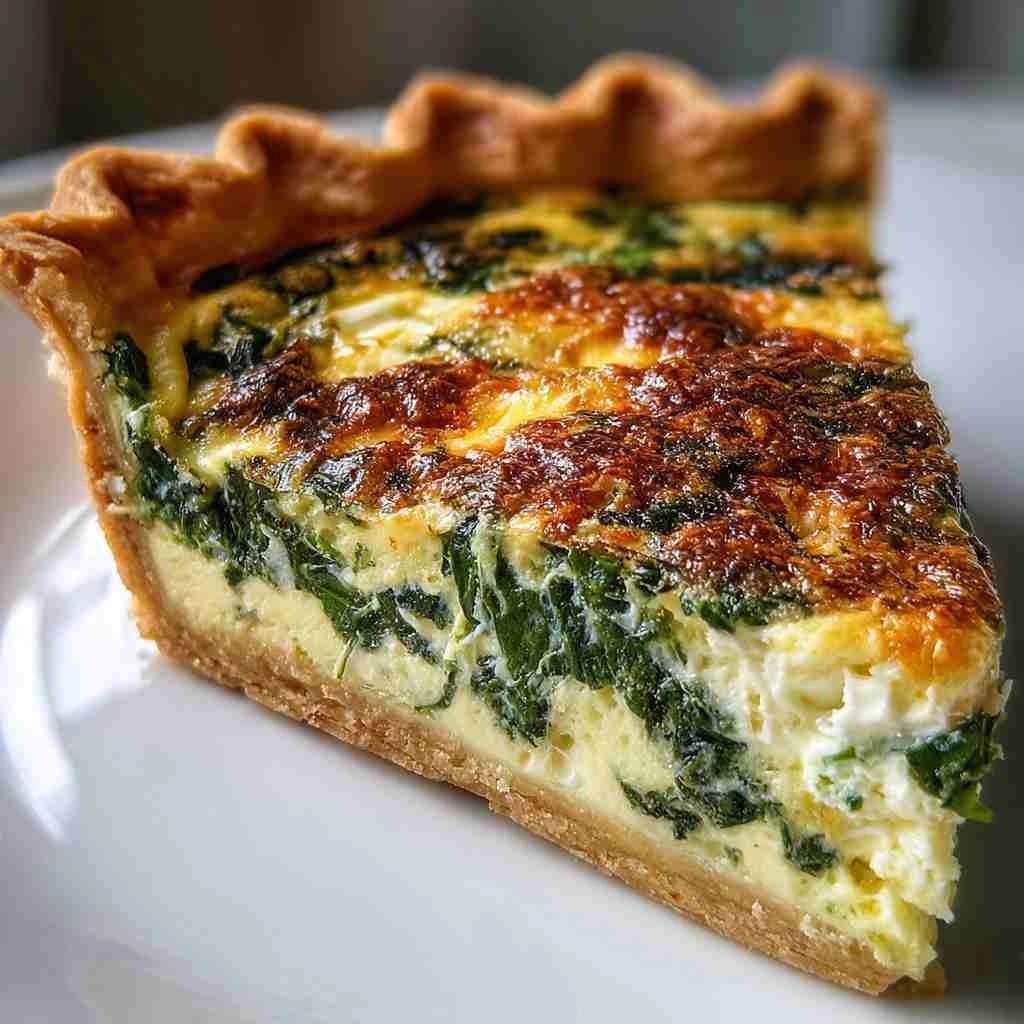Ricotta Spinach Quiche