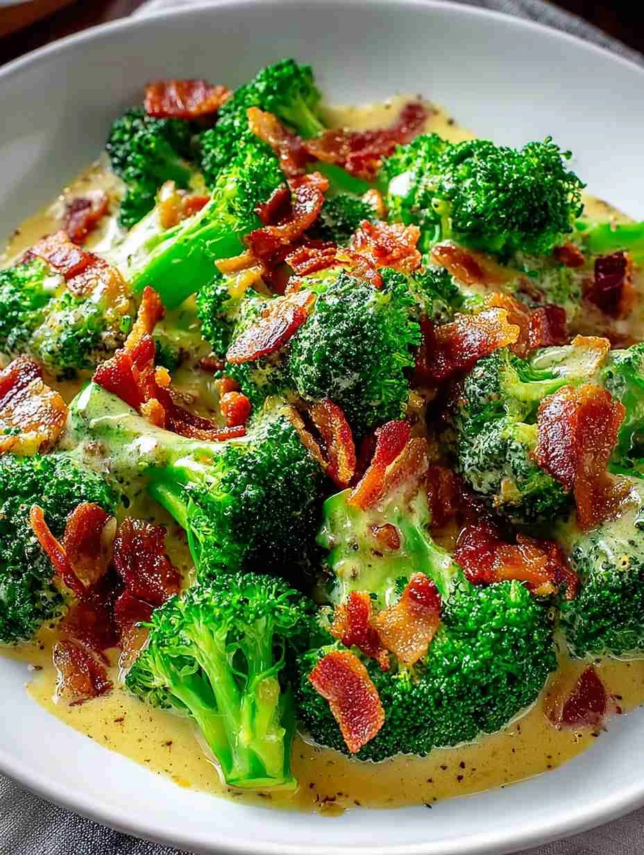 Savory Broccoli With Garlic Sauce & lamb for Quick Nights