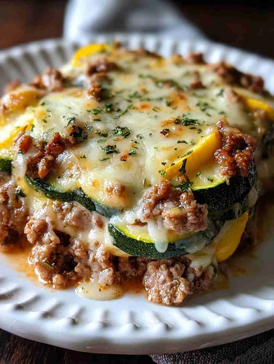 Savory Ground Turkey Zucchini Casserole for Cozy Nights
