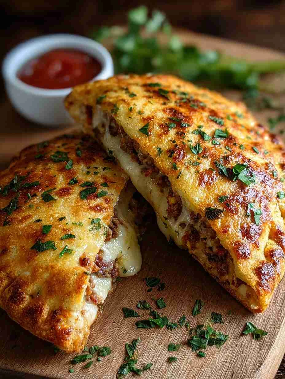 Savory Highprotein Keto Calzone Satisfy Your Cravings Today
